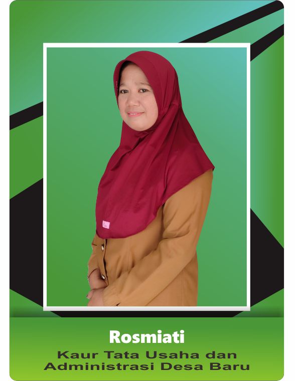 Kaur Tata Usaha dan Administrasi Desa Baru