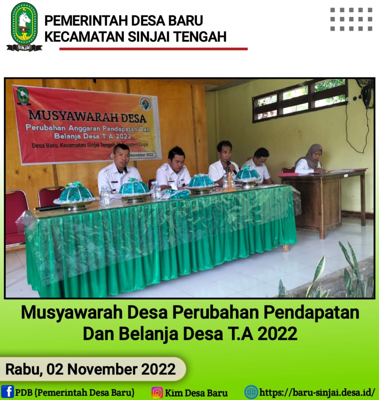 Musyarawah Desa Penetapan APBDes Baru Tahun 2022 - Website Resmi Desa ...