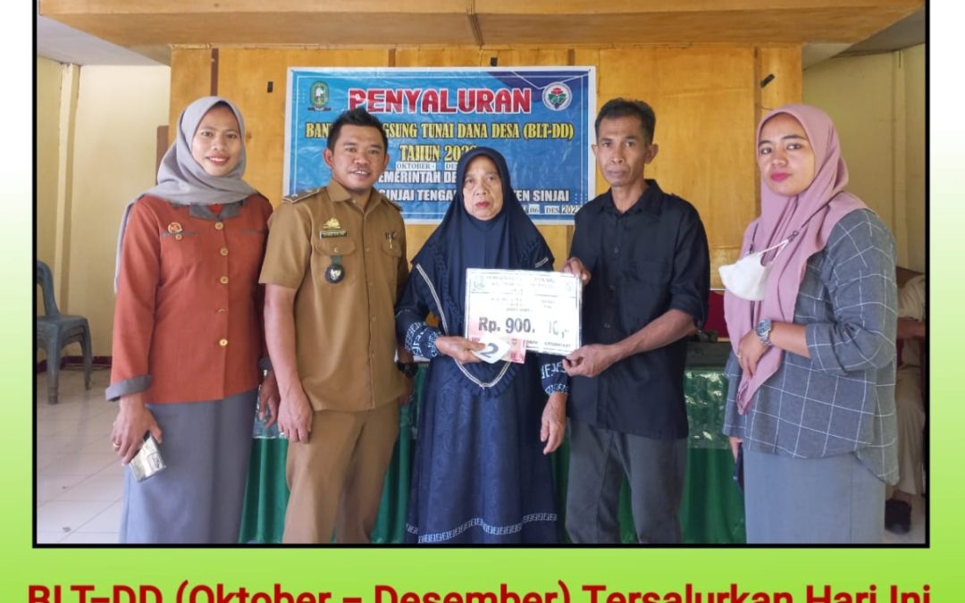 314 Masyarakat Desa Baru Terima Bantuan Pemerintah