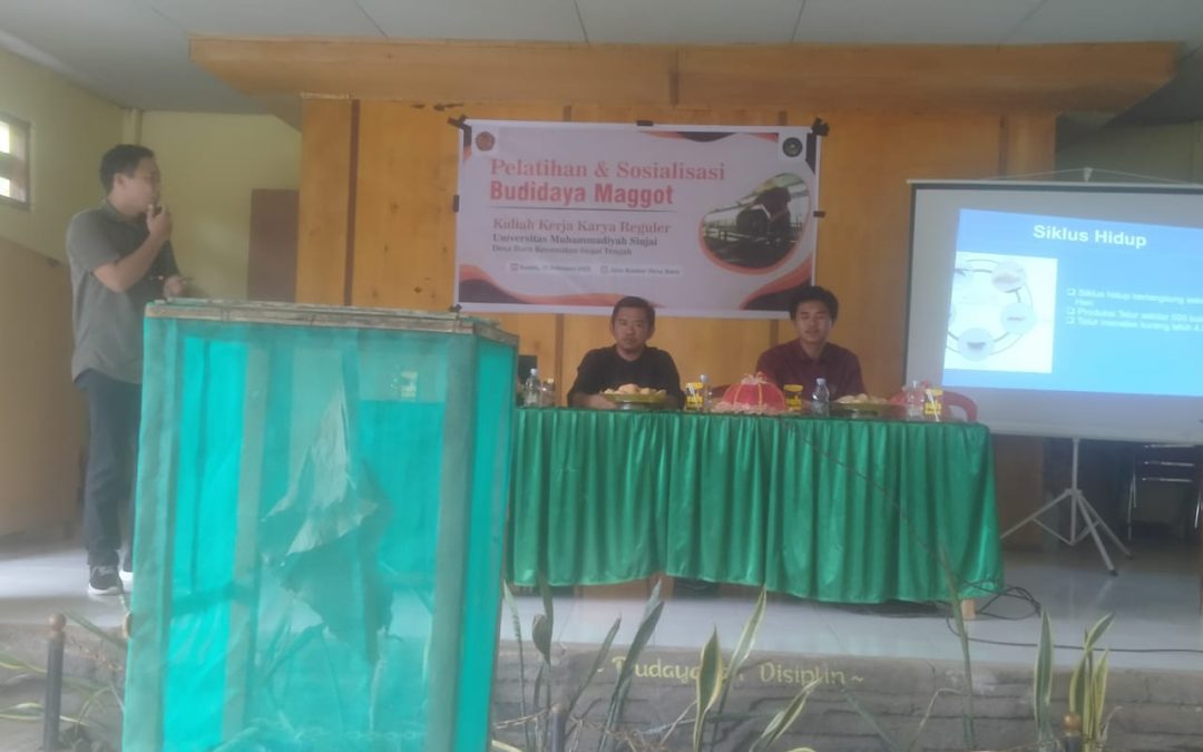 K3R UMSi Desa Baru Laksanakan Program Kerja Pelatihan Dan Sosialisasi Budidaya Pakan Maggot