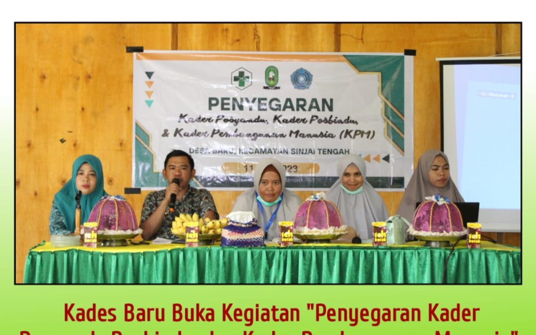 Ketua TP-PKK Desa Baru Refreshing  Pengetahuan Kader