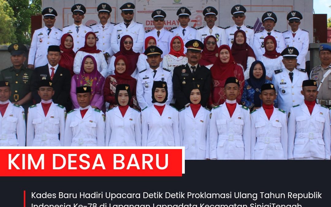 Semarak Kemerdekaan ke 78, Desa Baru Sabet Beberapa Piala