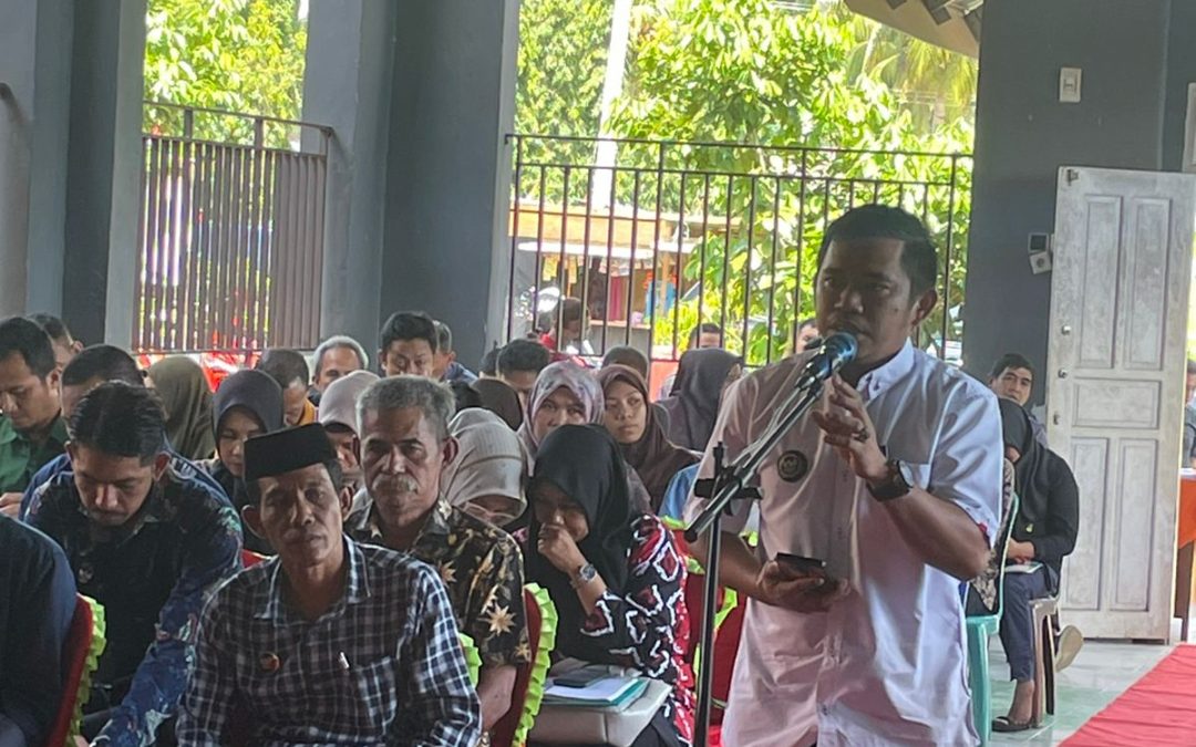 Kepala Desa Baru Paparkan Program Prioritas di Musrenbang Kecamatan