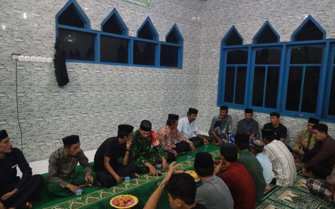 Jelang Ramadhan, KKNP UIAD Desa Baru Jalankan Program Kerja “Tabligh Akbar”