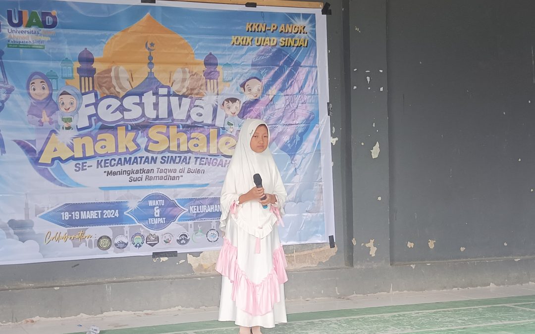 Desa Baru Juara III Festival Anak Shaleh Tingkat Kecamatan Sinjai Tengah KKNP-UIAD.