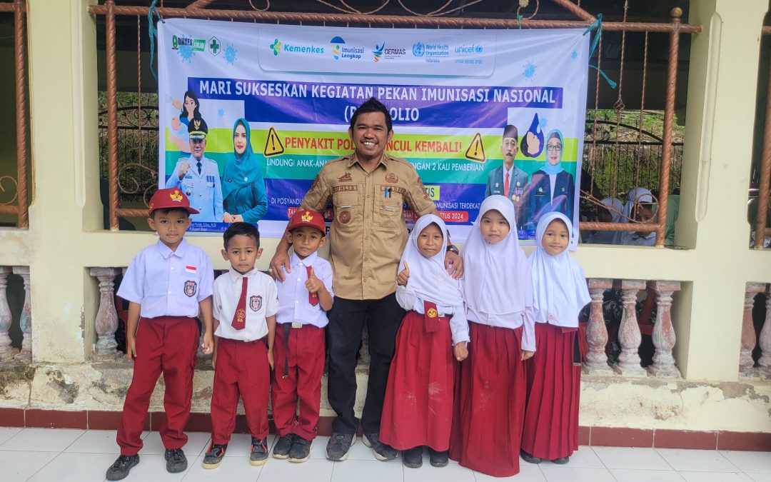 Pemerintah Desa Baru Kokaborasi Lintas Sektor Sukseskan Pekan Imunisasi Nasional