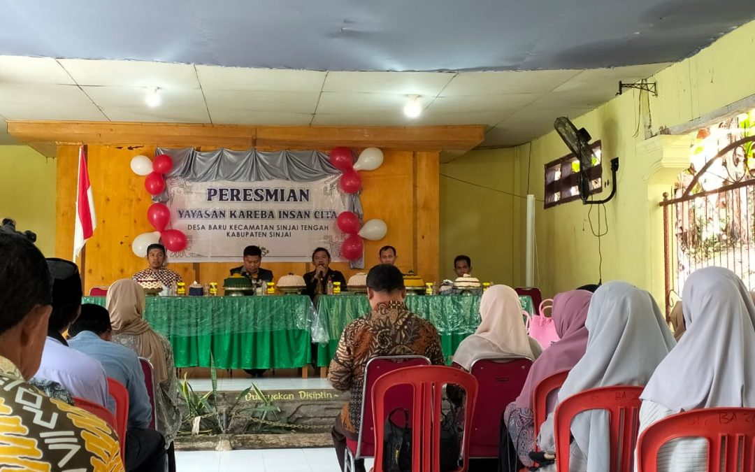 Kadis Pendidikan Resmikan Yayasan PKBM Kareba Insan Cita Desa Baru