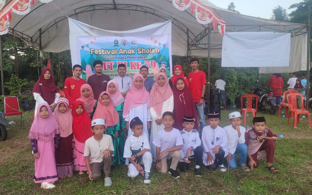 Pengurus PHBI Desa Baru Bikin Lomba Keagamaan di Acara HUT RI Ke 79 Tingkat Desa Baru