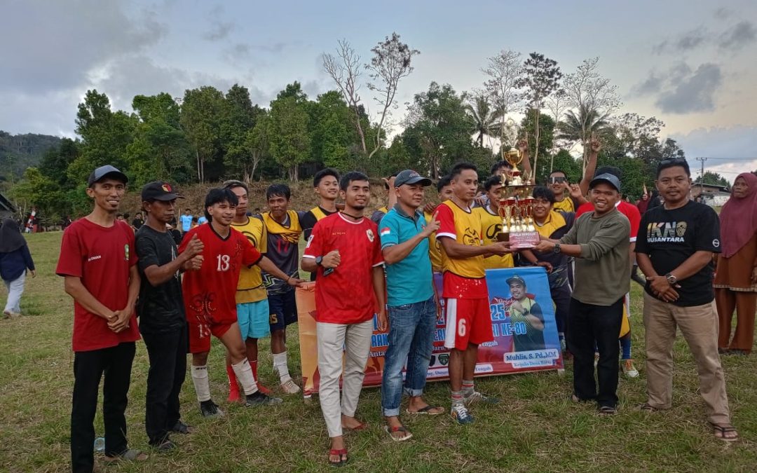 Adu Penalti Warnai Piala Kemerdekaan Tingkat Desa Baru