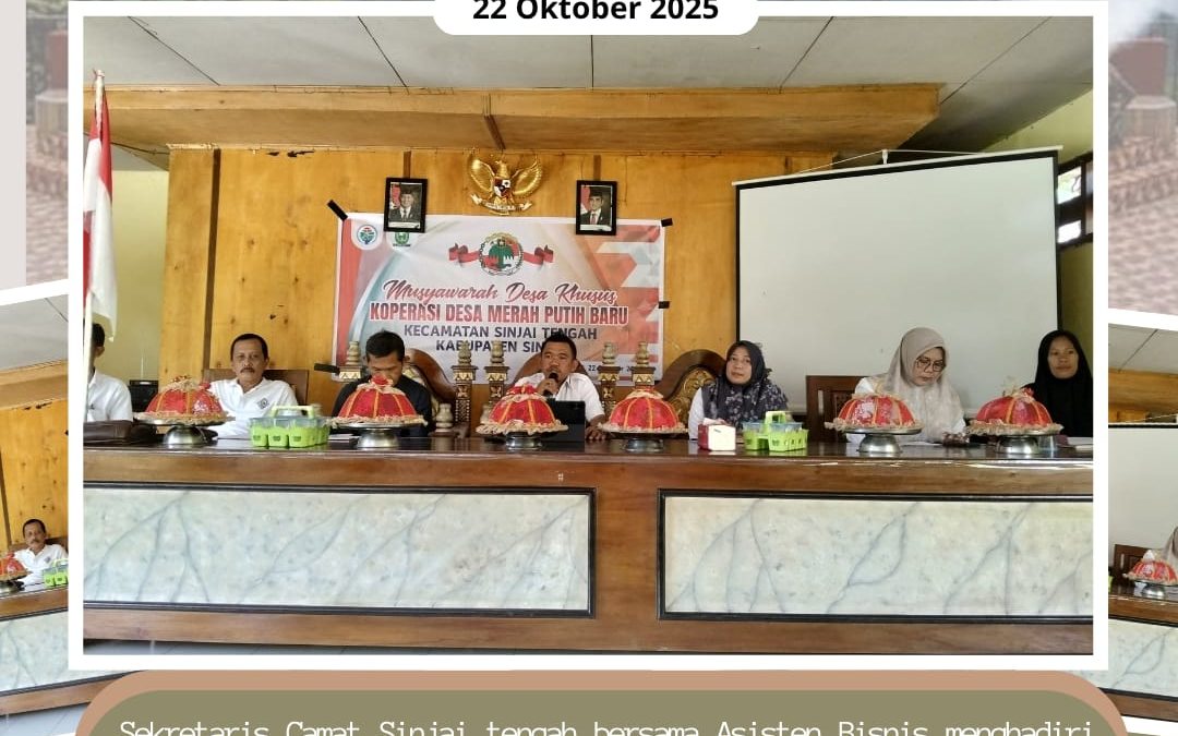 Pemerintah Desa Baru Musyawarah Khusus Jamin Koperasi Desa Merah Putih Baru