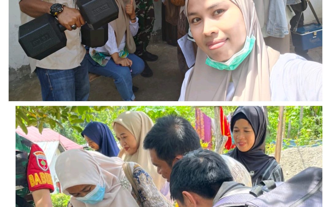 Pemerintah Desa Baru Kerjasama Puskemas Lappadata Sweeping Campak