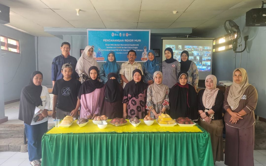 Dukung Pencanangan Rekor Muri PKK Desa Baru Hadirkan Ibu Hamil